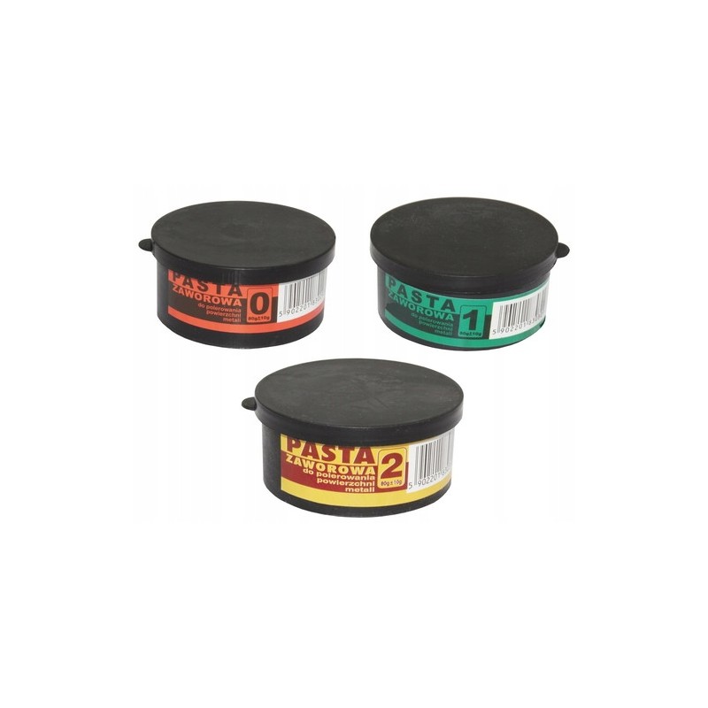 Valve paste 0 1 2 polishing valve metals fine medium coarse 3x 60