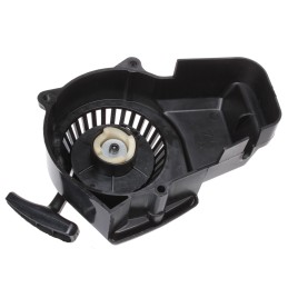 Pocket bike quad engine housing, starter puller 2