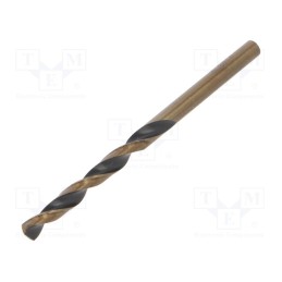 5 pcs x PROLINE - 79045 - Drill bit, for metal, Ø: 4.5mm, Features: grind blade