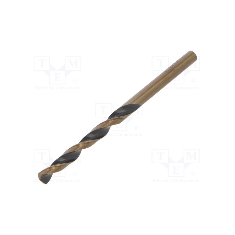 5 pcs x PROLINE - 79045 - Drill bit, for metal, Ø: 4.5mm, Features: grind blade