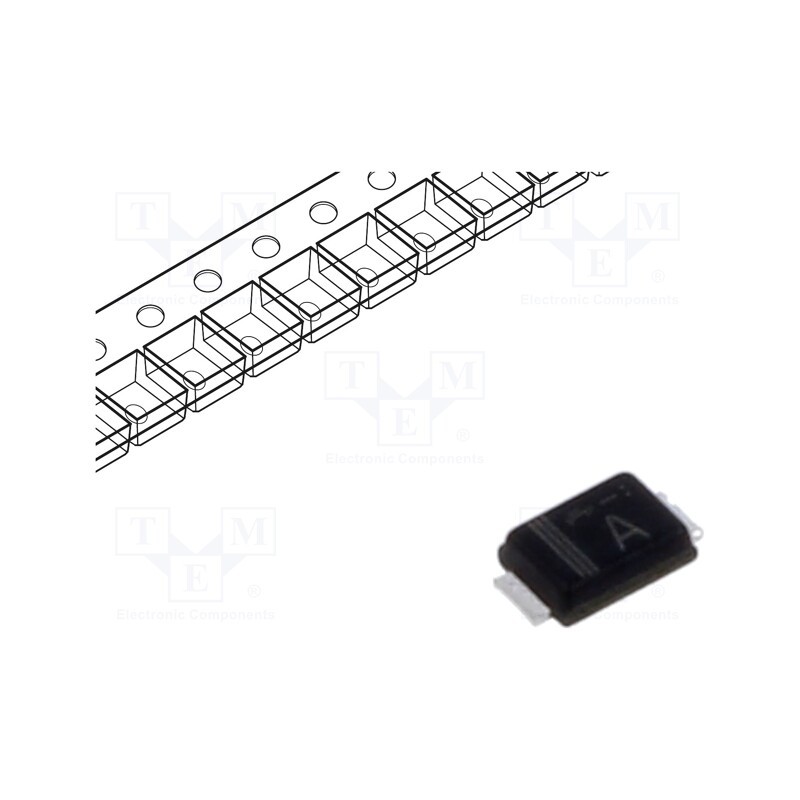 10 pcs x ROHM SEMICONDUCTOR - RFU02VSM6STR - Diode: rectifying, SMD, 600V, 0.2A, 35ns, SOD323HE, Ufmax: 2.2V