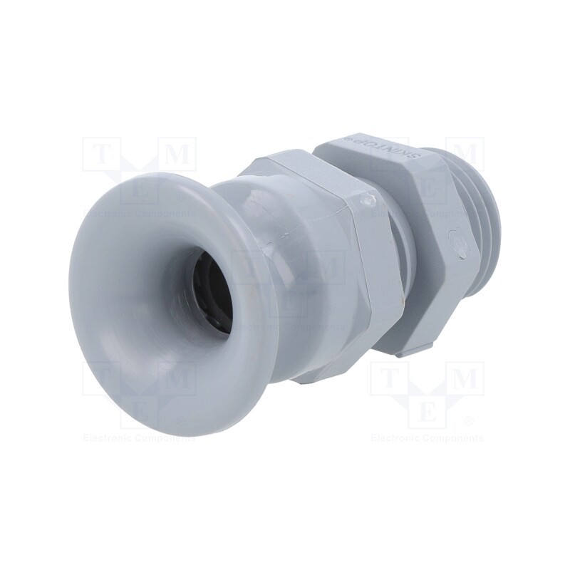 1 pcs x LAPP - 53015410 - Cable gland, PG9, IP68, polyamide, dark grey, SKINTOP® BT