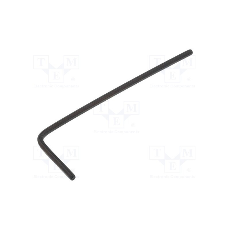 3 pcs x C.K - T4411 01 - Wrench, hex key, HEX 1mm, Overall len: 32mm, Chrom-vanadium steel