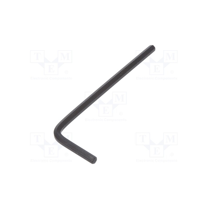 1 pcs x C.K - T4411 025 - Wrench, hex key, HEX 2,5mm, Overall len: 60mm