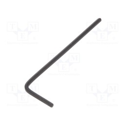 1 pcs x C.K - T4411 0127 - Wrench, hex key, HEX 1,27mm, Overall len: 45mm