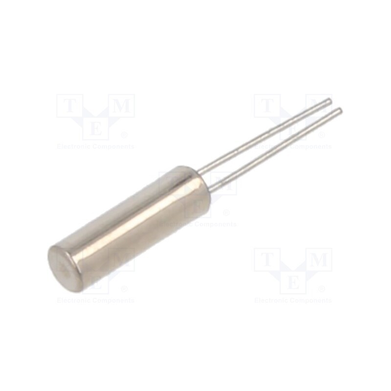 1 pcs x QST - QT26-32.768KDZF-B - Resonator: watch, 32.768kHz, ±20ppm, 12.5pF, THT, Ø1.9x6mm