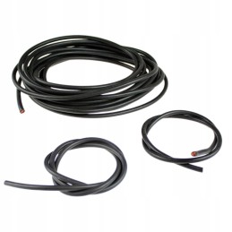 Cable for negative battery terminal, black, thick, 7-5mm, price per meter