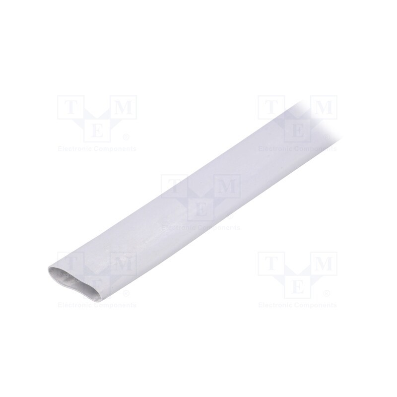 1 pcs x FIX&FASTEN - SRT16 - Insulating tube, silicone, light grey, -30÷200°C, Øint: 16mm, L: 1m