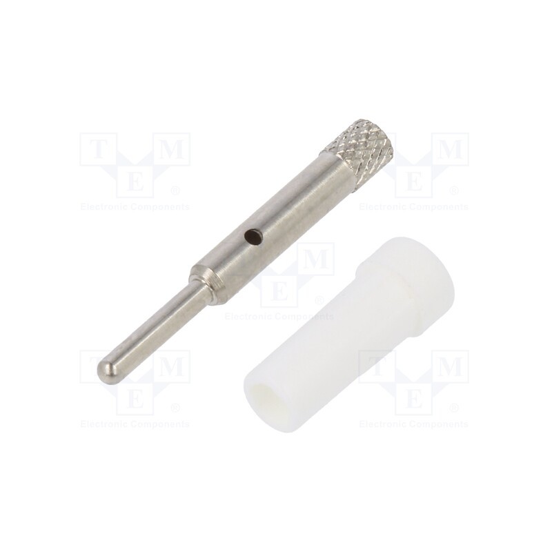 2 pcs x SCHu00dcTZINGER - EPB 6053 NI / WS - Socket, 2mm banana, 10A, 70VDC, 24.5mm, white, on panel, insulated