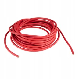 Battery positive cable, red, thick, 7 5mm mb, ATV Quad Buggy