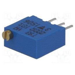 1 pcs x VISHAY - T93YA201KT20 - Potentiometer: mounting, multiturn, 200Ω, 500mW, THT, ±10%, linear