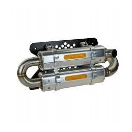 Rjwc Polaris RZR XP Turbo dual exhaust