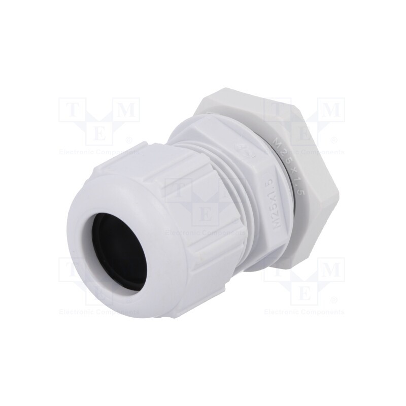 1 pcs x SPELSBERG - 22742501 - Cable gland, M25, 1.5, IP68, polyamide, grey