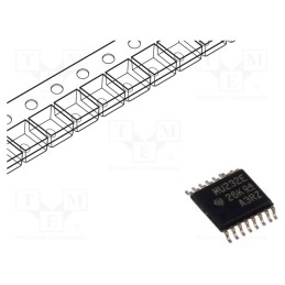 1 pcs x TEXAS INSTRUMENTS - SN65C3232EPWR - IC: interface, receiver,line driver, RS232, 1000kbps, TSSOP16