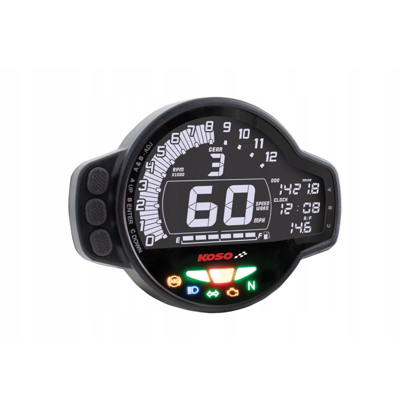 Koso ms 01 counter, 8 backlight colors