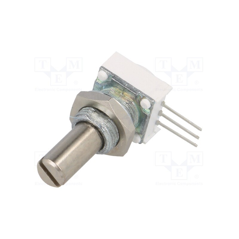 1 pcs x VISHAY - 14910F0GJSX10252KA - Potentiometer: shaft, single turn, 2.5kΩ, 1W, ±10%, 6.35mm, THT