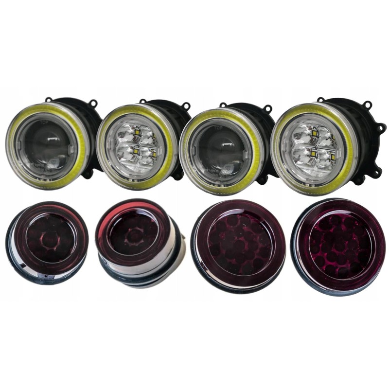 Set of RJWC front and rear Can Am Outlander 1000 LED lamps