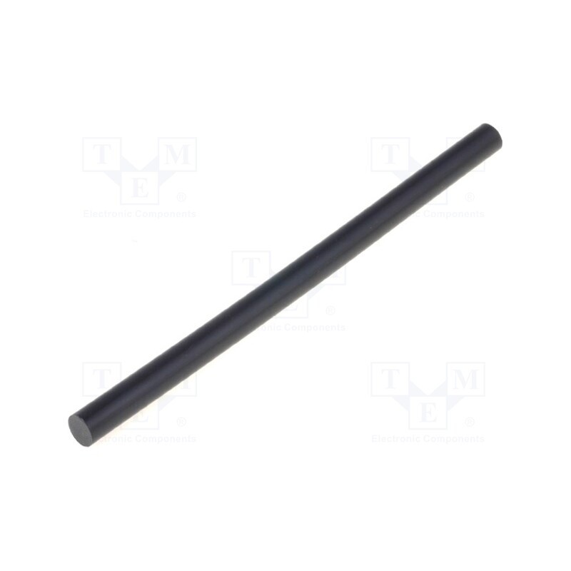 5 pcs x TERMIK - K 0500 BLACK - Hot melt glue, Ø: 11mm, black, L: 200mm, Bonding: 3÷4s