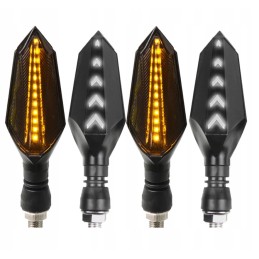 LED turn signals dynamic floating DRL stop