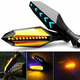 LED turn signals dynamic floating DRL stop