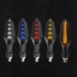 LED turn signals dynamic floating DRL stop