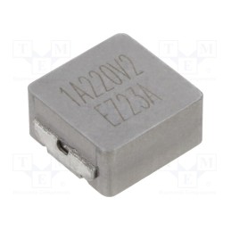 1 pcs x EATON ELECTRONICS - HCM1A1307V2-220-R - Inductor: wire, SMD, 22uH, Ioper: 6A, 28.8mΩ, ±20%, Isat: 8A