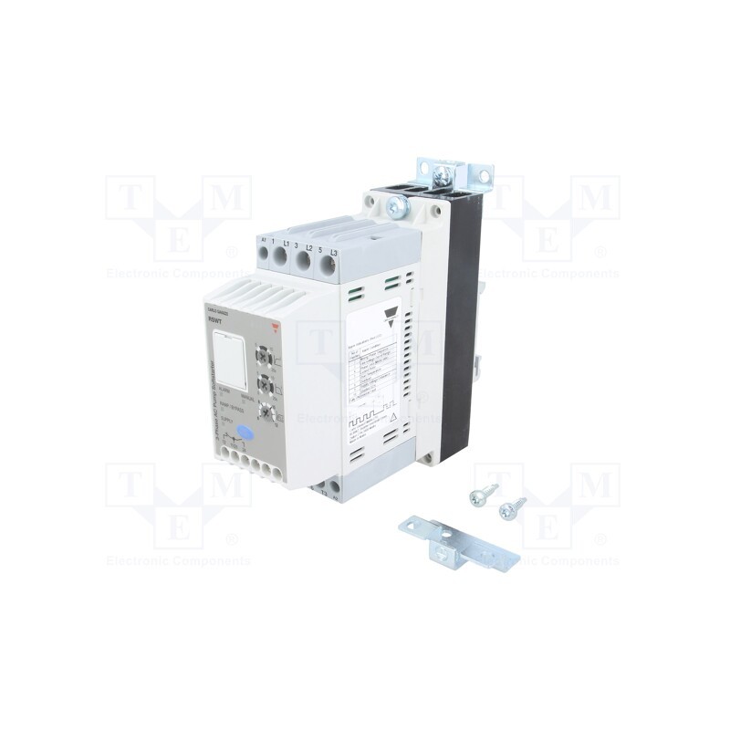1 pcs x CARLO GAVAZZI - RSWT4012E0V10 - Module: soft-start, Usup: 220÷400VAC, Ucntrl: 110÷400VAC, 5.5kW