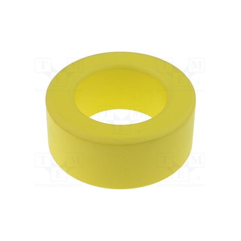 1 pcs x MICROMETALS - T225-26B - Ferrite: toroidal, L: 25.4mm, Øint: 35.7mm, Øout: 57.2mm, 160nH