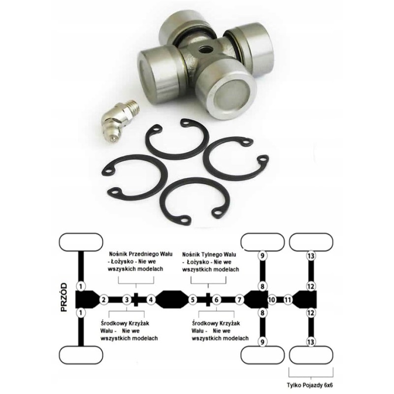 Shaft crossbar Polaris Sportsman 550 touring x2 eps