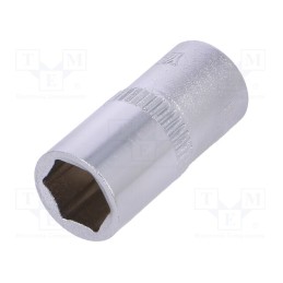 2 pcs x YATO - YT-1407 - Socket, 6-angles,socket spanner, HEX 8mm, 1/4', 25mm