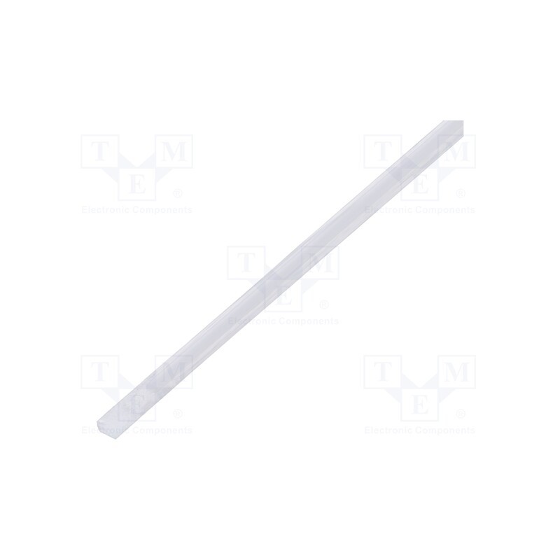 1 pcs x QOLTEC - 52258 - Spiral wrapping, ØBundle : 6mm, white,transparent, L: 10m