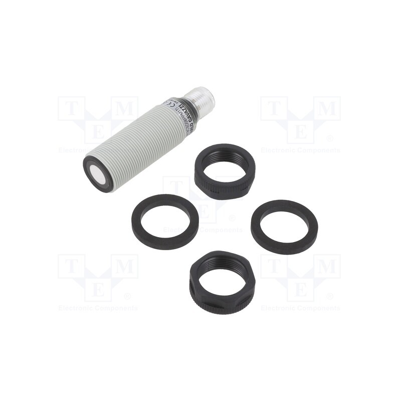 1 pcs x CARLO GAVAZZI - UA18CSD08PPM1TI - Sensor: ultrasonic, Range: 80÷800mm, PNP / NO / NC, Usup: 10÷30VDC