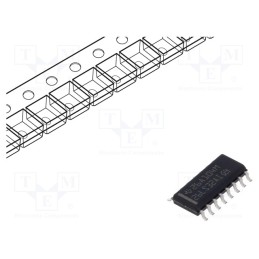 1 pcs x TEXAS INSTRUMENTS - AM26LS32AIDR - IC: interface, line receiver, half duplex,RS422 / RS423, SOIC16