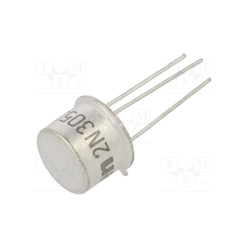 1 pcs x Central Semiconductor - 2N3053 PBFREE - Transistor: NPN, bipolar, 40V, 0.7A, 5W, TO39