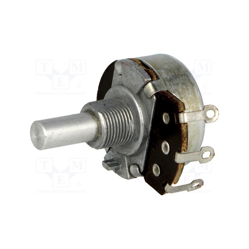 1 pcs x TELPOD - PR-246 47K A 20P1 - Potentiometer: shaft, single turn, 47kΩ, 500mW, ±20%, soldered, 6mm