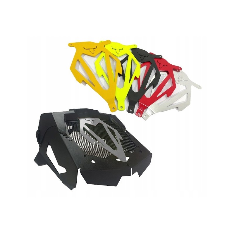 Can am outlander g2 radiator cover kit relocator 500 650 800 850 1000 aluminum