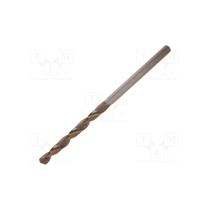 10 pcs x ALPEN-MAYKESTAG - 62600250100 - Drill bit, for metal, Ø: 2.5mm, L: 57mm, Working part len: 30mm