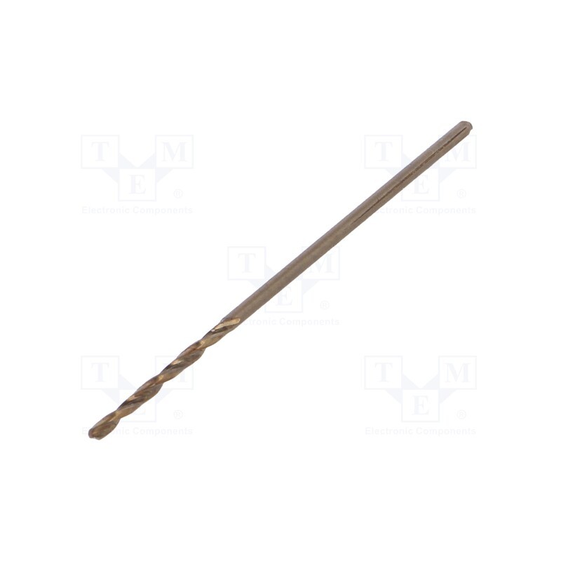 10 pcs x ALPEN-MAYKESTAG - 62600100100 - Drill bit, for metal, Ø: 1mm, L: 34mm, Working part len: 12mm