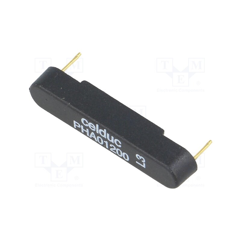 1 pcs x CELDUC - PHA01200 - Reed switch, Range: 7÷14AT, Pswitch: 10W, 23.12x4.2x4.2mm
