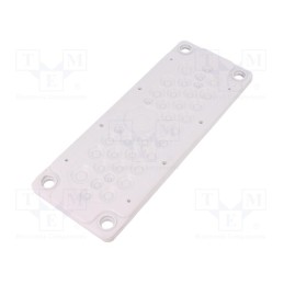 1 pcs x HT HI TECH POLYMERS - HTKC-36-TPE - Multigate grommet, elastomer thermoplastic TPE, light grey