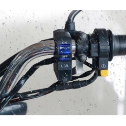 Switch switch charger motorcycle led usb 2a