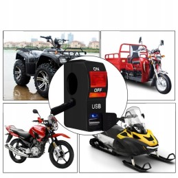 Switch switch charger motorcycle led usb 2a