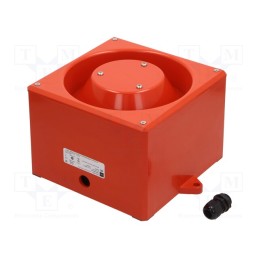 1 pcs x CLIFFORD & SNELL - 204407 - Signaller: sound, siren, 24VDC, 116dB(d1m), YA80, IP65, Mat: ABS