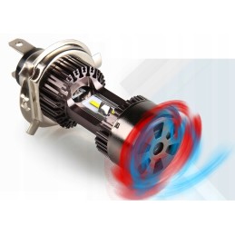 LED bulb h4 hs1 3200 lm motor scooter motorcycle