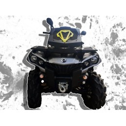 Can am outlander g2 radiator cover kit relocator 500 650 800 850 1000 cz