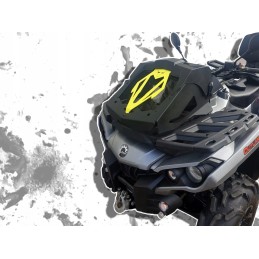 Can am outlander g2 radiator cover kit relocator 500 650 800 850 1000 cz