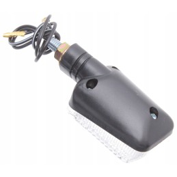 Turn signal indicators, white, quad atv, 2 pcs