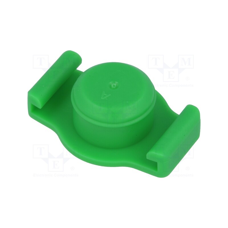 2 pcs x FISNAR - 8001036 - Syringe plug, 10ml, green, for syringes, silicone free, QuantX