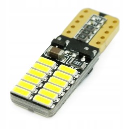 T10 W5W bulb white 24 LED board lighting