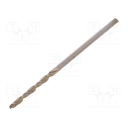 10 pcs x ALPEN-MAYKESTAG - 62600130100 - Drill bit, for metal, Ø: 1.3mm, L: 38mm, Working part len: 16mm